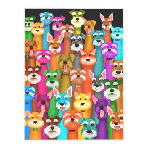 Ölaufkleber mit süßem Schnauzer-Motiv, Kristall-Aufkleber zum Basteln, niedliche Aufkleber, Bastelbedarf für Damen und Herren, für Laptop, Skateboard von KAPPTYY