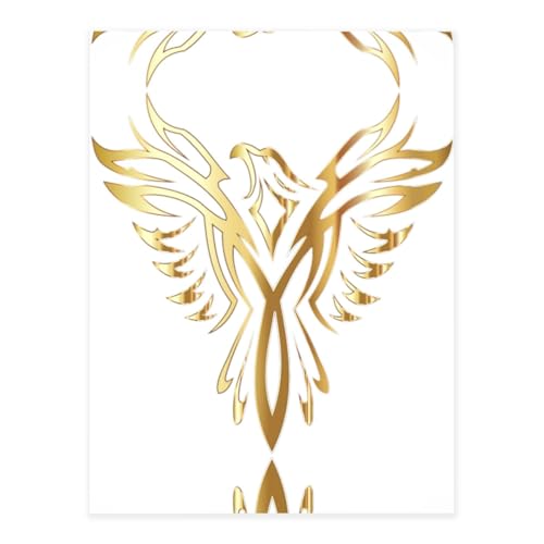 Phoenix Druck-Kristall-Aufkleber zum Basteln, niedliche Aufkleber, Bastelbedarf für Damen und Herren, für Laptop, Skateboard von KAPPTYY