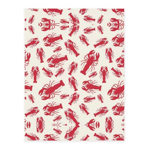 Roter Hummer-Druck, Kristall-Aufkleber zum Basteln, niedliche Aufkleber, Bastelbedarf für Damen und Herren, für Laptop, Skateboard von KAPPTYY
