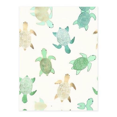 Schildkröten-Druck-Kristall-Aufkleber zum Basteln, niedliche Aufkleber, Bastelbedarf für Damen und Herren, für Laptop, Skateboard von KAPPTYY