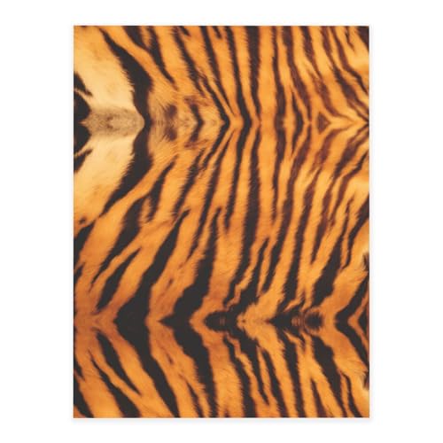 Tiger gestreiftes Muster, Kristall-Aufkleber zum Basteln, niedliche Aufkleber, Bastelbedarf für Damen und Herren, für Laptop, Skateboard von KAPPTYY