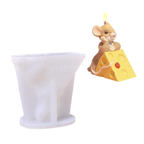 Praktische stabile Silikon-Maus-Käse-Maisform für Kuchendekoration, Kunstharz, Kunst und kreative Projekte Praktische stabile Silikon-Maus-Käse-Maisform für Kuchendekoration, Kunstharz, Kunst und kreative Projekte von KAQNTUD