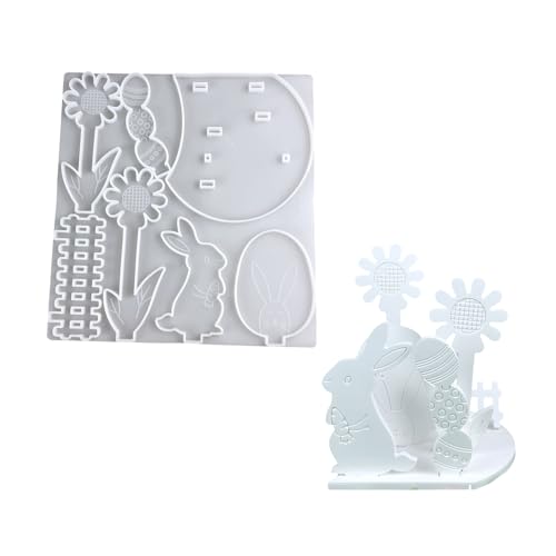 Stabiles Silikon für einfaches Erstellen von Charms, Sonnenblumen, Kaninchen, Ornamenten, geeignet für alle Altersgruppen und Fähigkeitsstufen Stabiles Silikon für einfaches Erstellen von Charms, Sonnenblumen, Kaninchen, Ornamenten, geeignet für alle Altersgruppen und Fähigkeitsstufen von KAQNTUD
