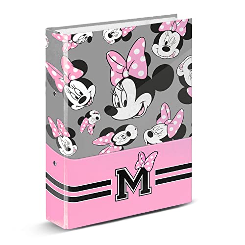 Minnie Maus Ribbons-4 Ringe Ringbuch Rasterpapier, Grau Minnie Maus Ribbons-4 Ringe Ringbuch Rasterpapier, Grau von KARACTERMANIA