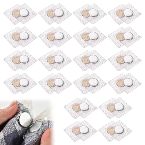 Magnete zum Einnähen,Unsichtbare Magnetknöpfe,Nähen Magnet Knopf,Hidden Sew Magnetverschluss,Unsichtbar PVC Einnähbare Magnete,für Stoff Handtaschenkleidung,Zubehör zum Nähen,20 Paar Magnete zum Einnähen,Unsichtbare Magnetknöpfe,Nähen Magnet Knopf,Hidden Sew Magnetverschluss,Unsichtbar PVC Einnähbare Magnete,für Stoff Handtaschenkleidung,Zubehör zum Nähen,20 Paar von KARELLS