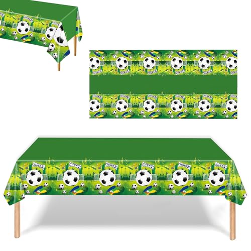 Tischdecke Fußball,Fussball Deko Tischdecke,Fußball Tischdecke,Tischdecke aus Kunststoff, 220 * 130cm Fußball Bedruckte Tischdecke,für Dekoration,Bundesliga,Champions League,Geburtstag,Party(Grün) Tischdecke Fußball,Fussball Deko Tischdecke,Fußball Tischdecke,Tischdecke aus Kunststoff, 220 * 130cm Fußball Bedruckte Tischdecke,für Dekoration,Bundesliga,Champions League,Geburtstag,Party(Grün) von KARELLS
