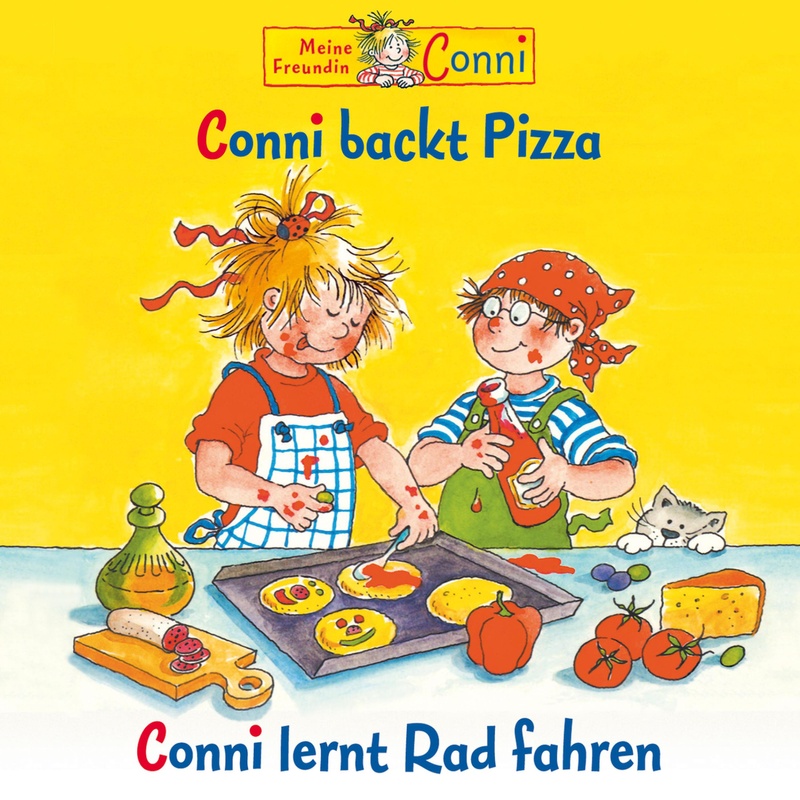 Conni - Conni backt Pizza / Conni lernt Rad fahren - Liane Schneider, Hans-Joachim Herwald, Sabine Jahnke (Hörbuch-Download) von KARUSSELL