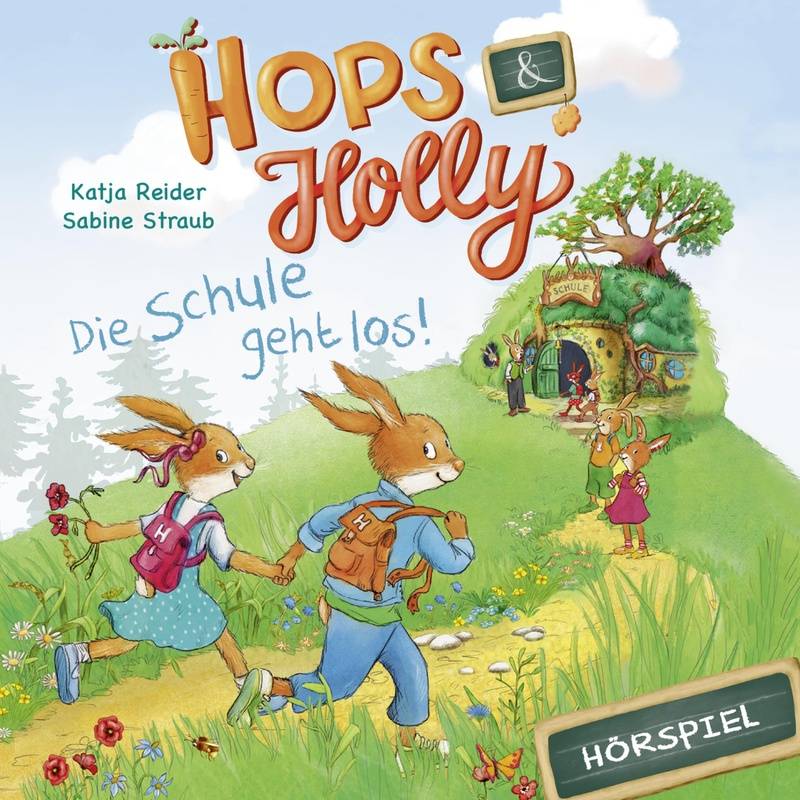 Hops & Holly - 1 - Hops & Holly: Die Schule geht los! (Hörspiel) - Angela Strunck, Katja Reider (Hörbuch-Download) von KARUSSELL