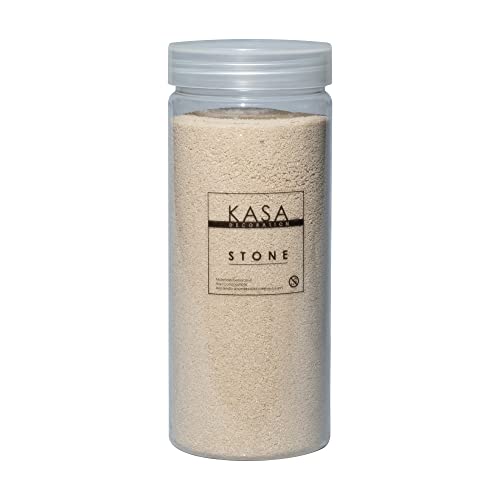 KASA DECORATION Gefärbter Glitzersand Beige für Dekorationen 1120 g, 11 dekorative Farben in starren Dosen mit Schraubverschluss, dünn 0,2-0,6 mm, ideal für Ihre Dekorationsideen KASA DECORATION Gefärbter Glitzersand Beige für Dekorationen 1120 g, 11 dekorative Farben in starren Dosen mit Schraubverschluss, dünn 0,2-0,6 mm, ideal für Ihre Dekorationsideen von KASA DECORATION