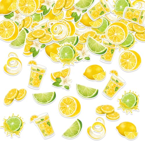 KASESSS 100 Stück Hawaiian Lemon Konfetti, Tischdeko Geburtstag, Gelbe Zitrone Konfetti Hochzeit Deko, Streudeko Tischdeko Konfettis für Geburtstage Partys Jubiläen, Junggesellenabschied, Mann Frau KASESSS 100 Stück Hawaiian Lemon Konfetti, Tischdeko Geburtstag, Gelbe Zitrone Konfetti Hochzeit Deko, Streudeko Tischdeko Konfettis für Geburtstage Partys Jubiläen, Junggesellenabschied, Mann Frau von KASESSS