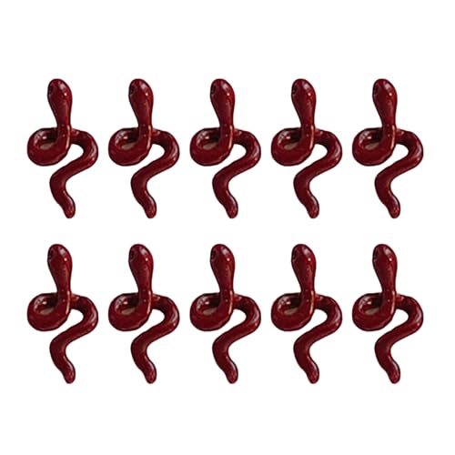 10 PCs Snake Nails Art Charm Für Neujahr Mehrfarbige Nägel Charm Manicure Supplies Schlangenform Nägel Dekorationen 10 PCs Snake Nails Art Charm Für Neujahr Mehrfarbige Nägel Charm Manicure Supplies Schlangenform Nägel Dekorationen von KASFDBMO