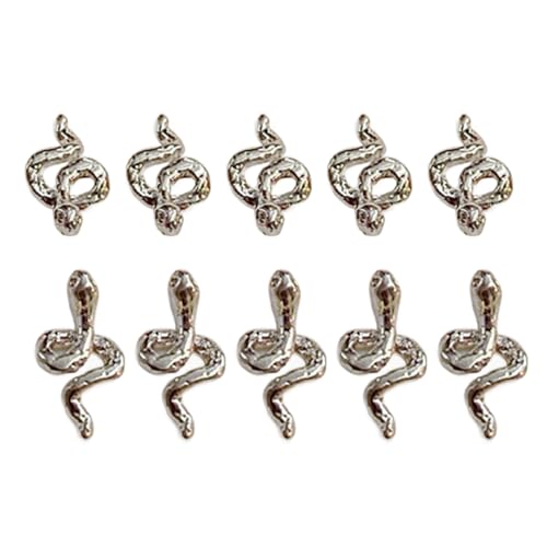 10 PCs Snake Nails Art Charm Für Neujahr Mehrfarbige Nägel Charm Manicure Supplies Schlangenform Nägel Dekorationen 10 PCs Snake Nails Art Charm Für Neujahr Mehrfarbige Nägel Charm Manicure Supplies Schlangenform Nägel Dekorationen von KASFDBMO