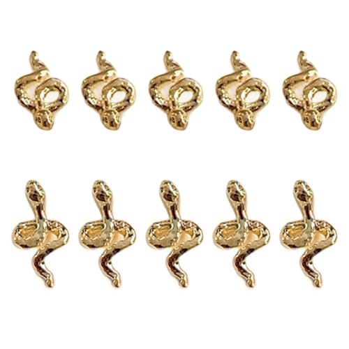 10 PCs Snake Nails Art Charm Für Neujahr Mehrfarbige Nägel Charm Manicure Supplies Schlangenform Nägel Dekorationen 10 PCs Snake Nails Art Charm Für Neujahr Mehrfarbige Nägel Charm Manicure Supplies Schlangenform Nägel Dekorationen von KASFDBMO