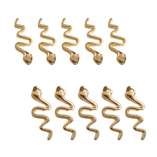 10 PCs Snake Nails Art Charm Für Neujahr Mehrfarbige Nägel Charm Manicure Supplies Schlangenform Nägel Dekorationen 10 PCs Snake Nails Art Charm Für Neujahr Mehrfarbige Nägel Charm Manicure Supplies Schlangenform Nägel Dekorationen von KASFDBMO