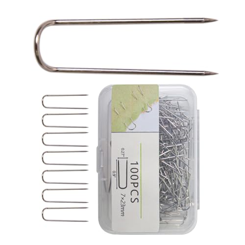 100/200 Pcs Nähe Gabelstifte Mehrzweckstift Für Quiltschmuck Display Display Needlecraft Pin Doppelblockierstift 100/200 Pcs Nähe Gabelstifte Mehrzweckstift Für Quiltschmuck Display Display Needlecraft Pin Doppelblockierstift von KASFDBMO