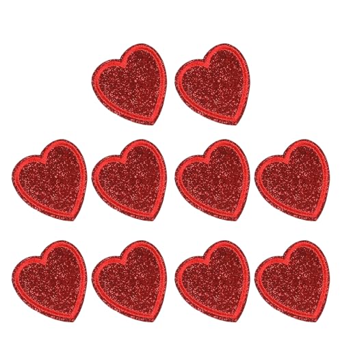 Blingbling Heart Patches zum Aufnähen, Banner, Reparatur für Kleidung, Applikationen, Pailletten, zum Aufnähen oder Basteln Blingbling Heart Patches zum Aufnähen, Banner, Reparatur für Kleidung, Applikationen, Pailletten, zum Aufnähen oder Basteln von KASFDBMO