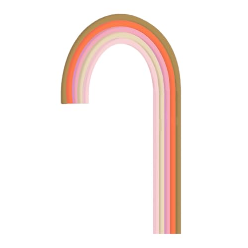 Bunte Regenbogen-Kuchenaufsätze, dekorativer Kucheneinsatz, elegante Kuchendekoration für Geburtstag, Hochzeit, Party-Zubehör Bunte Regenbogen-Kuchenaufsätze, dekorativer Kucheneinsatz, elegante Kuchendekoration für Geburtstag, Hochzeit, Party-Zubehör von KASFDBMO