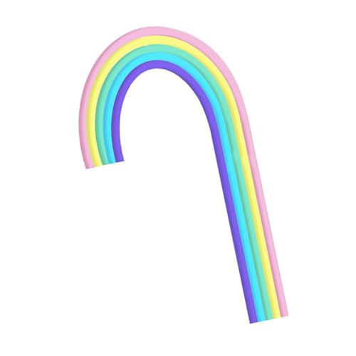 Bunte Regenbogen-Kuchenaufsätze, dekorativer Kucheneinsatz, elegante Kuchendekoration für Geburtstag, Hochzeit, Party-Zubehör Bunte Regenbogen-Kuchenaufsätze, dekorativer Kucheneinsatz, elegante Kuchendekoration für Geburtstag, Hochzeit, Party-Zubehör von KASFDBMO