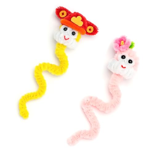KASFDBMO 2 PCs Twisting Rod Twisting Stick Schlangen Ornamente Rohrreiniger Weiche Biegung Stick Bastelmittel Für Handwerksliebhaber KASFDBMO 2 PCs Twisting Rod Twisting Stick Schlangen Ornamente Rohrreiniger Weiche Biegung Stick Bastelmittel Für Handwerksliebhaber von KASFDBMO