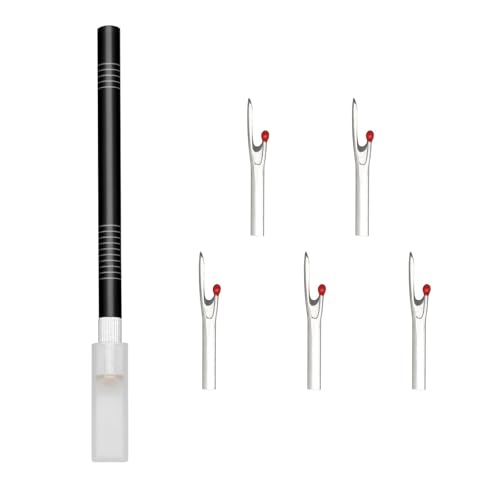 KASFDBMO Metall-Nahttrenner Ergonomischer Fadenentferner, einfach zu bedienen, Nähgarn, Abzieher, Drahtentferner für Handwerk von KASFDBMO