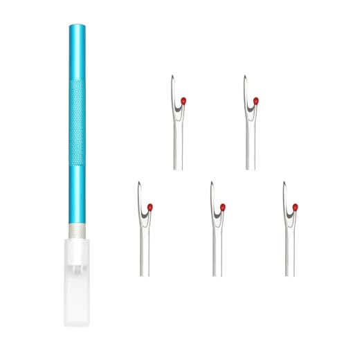 KASFDBMO Metall-Nahttrenner Ergonomischer Fadenentferner, einfach zu bedienen, Nähgarn, Abzieher, Drahtentferner für Handwerk KASFDBMO Metall-Nahttrenner Ergonomischer Fadenentferner, einfach zu bedienen, Nähgarn, Abzieher, Drahtentferner für Handwerk von KASFDBMO
