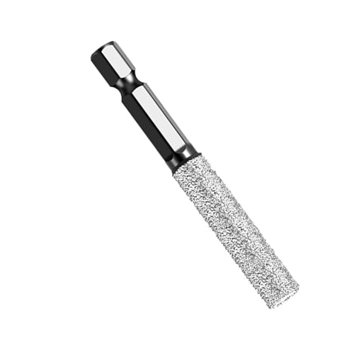 Sechskantschaft Trockenbohrer, Schleifbohrer-Set, Diamantkernbohrer, Fliesenlochschneider, 6 mm/8 mm/10 mm/12 mm Sechskantschaft Trockenbohrer, Schleifbohrer-Set, Diamantkernbohrer, Fliesenlochschneider, 6 mm/8 mm/10 mm/12 mm von KASFDBMO