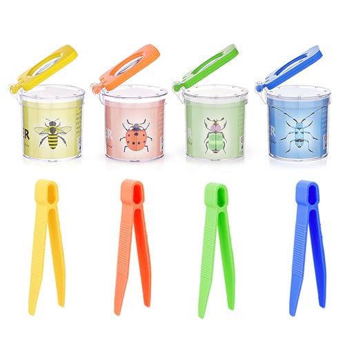 KASNLSAC Outdoor Critter Catcher Kit Vergrößerung von Animal Viewer Fänger Kleiner Tierzuschauerfänger mit Pinzettenbildungs Naturforschungskit für Kinder 1 Satz KASNLSAC Outdoor Critter Catcher Kit Vergrößerung von Animal Viewer Fänger Kleiner Tierzuschauerfänger mit Pinzettenbildungs Naturforschungskit für Kinder 1 Satz von KASNLSAC