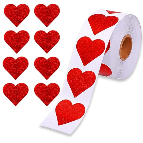 Herzen Aufkleber, 500pcs Herz Aufkleber, 3,8 cm Holografische Rote Herz-Aufkleber, Herz Sticker, Herzform Etiketten Liebesaufkleber, Aufkleber Herz Rot, Valentinstag Herz Aufkleber Herzen Aufkleber, 500pcs Herz Aufkleber, 3,8 cm Holografische Rote Herz-Aufkleber, Herz Sticker, Herzform Etiketten Liebesaufkleber, Aufkleber Herz Rot, Valentinstag Herz Aufkleber von KATELUO