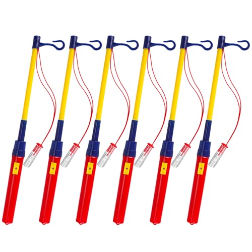 LED Laternenstab Elektrisch, 6 Stück für St. Martin, Halloween, Kinderpartys, Kostümpartys, Weihnachten - Elektronischer Laternenstab für Kinder LED Laternenstab Elektrisch, 6 Stück für St. Martin, Halloween, Kinderpartys, Kostümpartys, Weihnachten - Elektronischer Laternenstab für Kinder von KATELUO