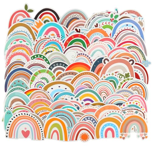 KATIMI 100 Stücke Sticker Regenbogen,Sticker Aesthetic Journaling Zubehör,Aufkleber für Scrapbooking,DIY Handwerk,Sticker Set für Gepäck,Laptop Sticker Sticker Scrapbook KATIMI 100 Stücke Sticker Regenbogen,Sticker Aesthetic Journaling Zubehör,Aufkleber für Scrapbooking,DIY Handwerk,Sticker Set für Gepäck,Laptop Sticker Sticker Scrapbook von KATIMI