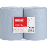 2 KATRIN Putztuchrollen XXL 2 Blue 2-lagig blau, 1.000 Blätter 2 KATRIN Putztuchrollen XXL 2 Blue 2-lagig blau, 1.000 Blätter von KATRIN