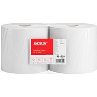 2 KATRIN Putztuchrollen XL 2-lagig weiß 2 KATRIN Putztuchrollen XL 2-lagig weiß von KATRIN