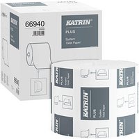 KATRIN Jumbo-Toilettenpapier PLUS System 2-lagig, 36 Rollen von KATRIN
