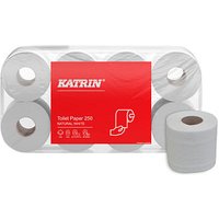 KATRIN Toilettenpapier 250 2-lagig Recyclingpapier, 64 Rollen von KATRIN