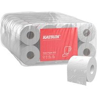 KATRIN Toilettenpapier 400 2-lagig Recyclingpapier, 48 Rollen von KATRIN