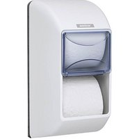 KATRIN Toilettenpapierspender 92384 weiß Kunststoff von KATRIN