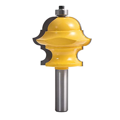 KATUR Fräser für klassisches Fräsen und Perlenformen, Mehrprofilfräser mit 1/2 Zoll Schaft, Magical Multi-Form Fräser (1/2" Schaft, 2-1/4" Breite, 1-7/8"Tiefe ) von KATUR