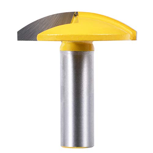 KATUR Horizontal-Kronenfräser, Kronkorkenfräser, Fräser mit 1/2 Zoll Schaft (1/2" Schaft, 1-3/4" Breite, 1.65"Radius) von KATUR