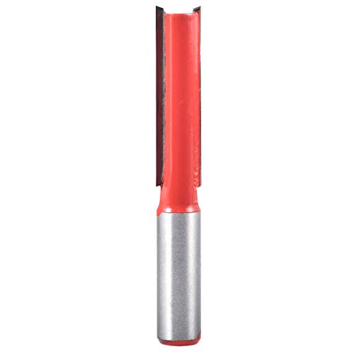 KATUR Langer gerader Fräser, Bündig geschnittener Fräser mit 1/2 Zoll Schaft, Holzfräser (1/2" Schaft, 1/2" Breite, 2"Tiefe) von KATUR