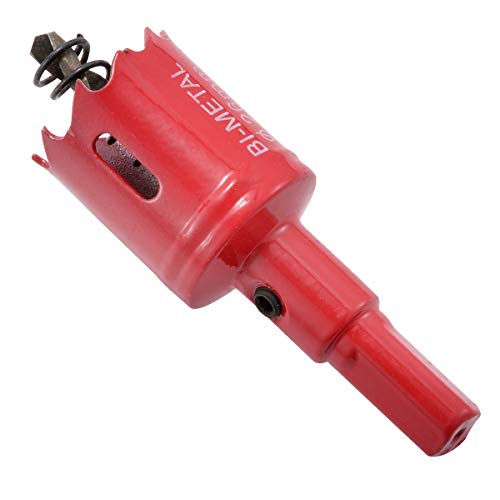 KATUR Lochsäge für Holz, 26mm HSS Bi-Metall Lochschneider für Rohrentlüftung, separater Bohrer mit Sechskantschaft, glattes, schnelles Schneiden für Kunststoff, Sperrholz, Trockenbau, Gipskarton KATUR Lochsäge für Holz, 26mm HSS Bi-Metall Lochschneider für Rohrentlüftung, separater Bohrer mit Sechskantschaft, glattes, schnelles Schneiden für Kunststoff, Sperrholz, Trockenbau, Gipskarton von KATUR