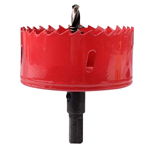 KATUR M42 HSS Bimetall-Lochsäge 120 mm, Lochöffner-Bohrer mit positiven Rechenzähnen für Eisen, Aluminium, Holz, Trockenbau, Rohr, Kunststoff, Faserplatten KATUR M42 HSS Bimetall-Lochsäge 120 mm, Lochöffner-Bohrer mit positiven Rechenzähnen für Eisen, Aluminium, Holz, Trockenbau, Rohr, Kunststoff, Faserplatten von KATUR