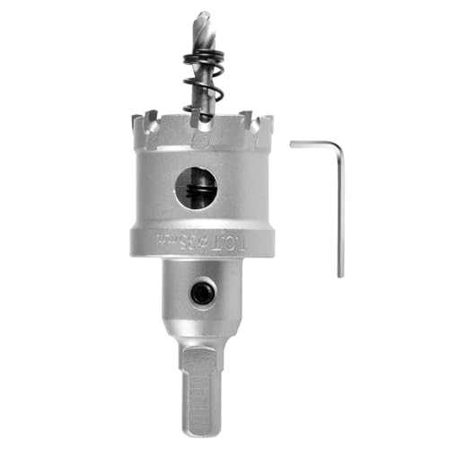 KATUR TCT Lochsäge Hartmetall-Bohrer 35mm, Wolframkarbid bestückter Lochbohrer, Hochleistungs-Industrie-Lochbohrer für Edelstahl, Metall, Eisen, Legierung, Kupfer, Holz, Kunststoffe KATUR TCT Lochsäge Hartmetall-Bohrer 35mm, Wolframkarbid bestückter Lochbohrer, Hochleistungs-Industrie-Lochbohrer für Edelstahl, Metall, Eisen, Legierung, Kupfer, Holz, Kunststoffe von KATUR