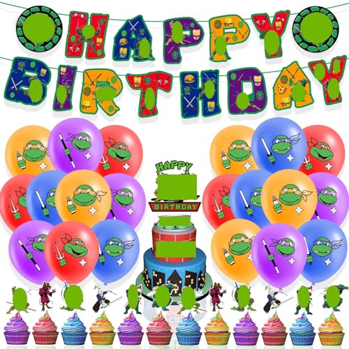 34pcs Anime Party Ballon Dekoration, Cartoon Thema Party Dekoration, Geburtstag Dekoration Set, Anime Ballon Geburtstag Banner, Anime Kuchen Dekoration, Geeignet für Kinder Anime Thema 34pcs Anime Party Ballon Dekoration, Cartoon Thema Party Dekoration, Geburtstag Dekoration Set, Anime Ballon Geburtstag Banner, Anime Kuchen Dekoration, Geeignet für Kinder Anime Thema von KATVVYE
