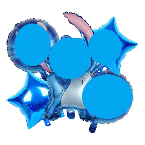 5pcs New 18 Inch Anime Little Blue Foil Balloon, Cartoon Foil Balloon for Birthday Party Decoration Kids Toys, Birthday Party, Baby Shower, Party Supplies & Decorations, Blue 5pcs New 18 Inch Anime Little Blue Foil Balloon, Cartoon Foil Balloon for Birthday Party Decoration Kids Toys, Birthday Party, Baby Shower, Party Supplies & Decorations, Blue von KATVVYE