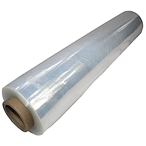 500mm Stretchfolie Umzugsfolie Palettenfolie Verpackungsfolie Wickelfolie Strech (transparent / 23 µm / 3,0kg pro Rolle) von KAUFDACH Alles für dein Dach
