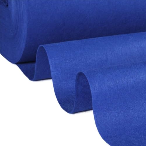 KAnduo Dunkelblauer Hochzeits-Gangläufer, Teppich, Einweg-Teppich, große Zeremonie, Party, Veranstaltung, Dicker 2 mm Bodenteppich Partyteppich(1.2x50m) von KAnduo