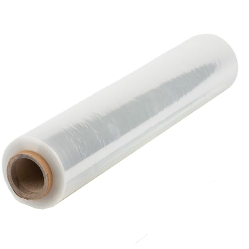 1-6 Rollen Stretchfolie, Verpackungsfolie, Folie für Möbel, Stretchfolienrolle, Palettenumverpackung auf Rolle 20 my, 500 mm x 270 Meter 1-6 Rollen Stretchfolie, Verpackungsfolie, Folie für Möbel, Stretchfolienrolle, Palettenumverpackung auf Rolle 20 my, 500 mm x 270 Meter von KB