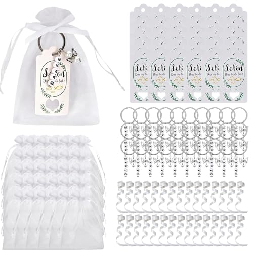 KBIBCK Danke Schutzengel Anhänger, 30 Stück Danke Schlüsselanhänger Schutzengel mit Organza Beutel, Dankeskarte, Gastgeschenke Schutzengel Schlüsselanhänger für Hochzeit Kommunion Taufe Geburtstag KBIBCK Danke Schutzengel Anhänger, 30 Stück Danke Schlüsselanhänger Schutzengel mit Organza Beutel, Dankeskarte, Gastgeschenke Schutzengel Schlüsselanhänger für Hochzeit Kommunion Taufe Geburtstag von KBIBCK