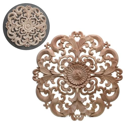 1 stück Floral Holz Geschnitzte Holzfiguren Handwerk Ecke Applikationen Rahmen Wandschrank Tür Möbel Holzschnitzerei Dekoration Für Tür, Schrank, Wand 1 stück Floral Holz Geschnitzte Holzfiguren Handwerk Ecke Applikationen Rahmen Wandschrank Tür Möbel Holzschnitzerei Dekoration Für Tür, Schrank, Wand von KBLDOPN