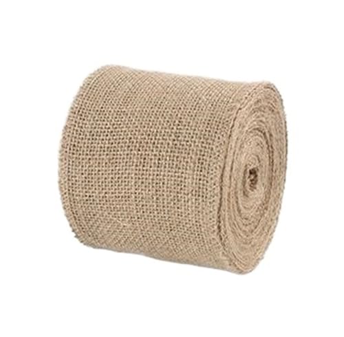 20 m natürlicher Jute-Sackleinen-Stoff, Jute, 3–30 cm Rolle, Sackleinen-Band-Rolle, Sackleinen-Tischläufer, Hochzeits-Party-Zubehör, Frühlingsdekoration Für Hochzeit, Bauernhaus Party(Width 10cm) 20 m natürlicher Jute-Sackleinen-Stoff, Jute, 3–30 cm Rolle, Sackleinen-Band-Rolle, Sackleinen-Tischläufer, Hochzeits-Party-Zubehör, Frühlingsdekoration Für Hochzeit, Bauernhaus Party(Width 10cm) von KBLDOPN